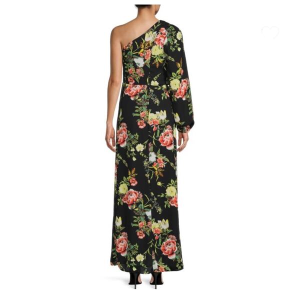 Rachel Rachel Roy One Shoulder Floral Dress Size 14 NWT - Picture 4 of 13